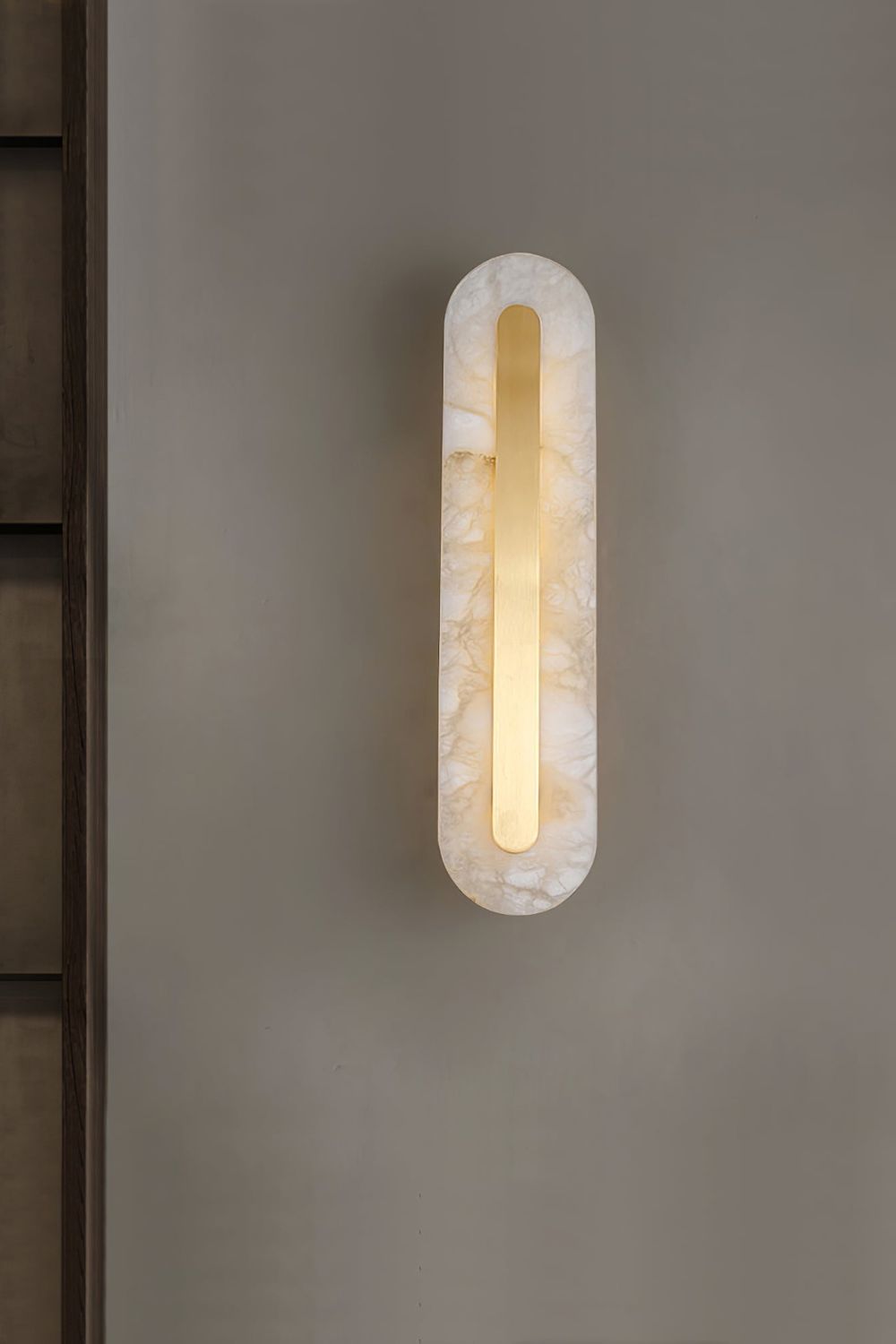 Marble Rounded Wall Light