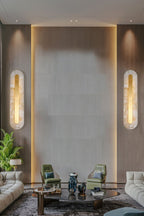Marble Rounded Wall Light