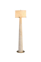 Meridian Column Alabaster Floor Lamp