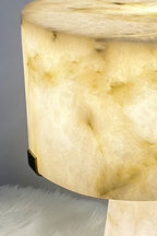 Meridian Column Alabaster Floor Lamp