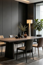 Meridian Column Alabaster Floor Lamp