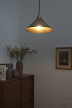 Metal Cone Pendant Light