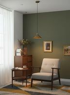 Metal Cone Pendant Light