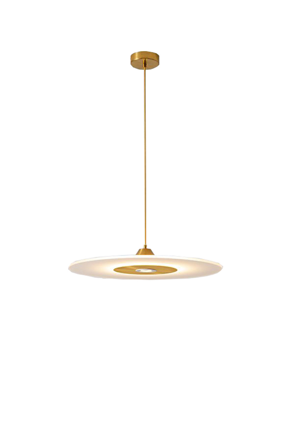 Minimalist Disc Pendant Light