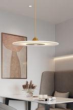 Minimalist Disc Pendant Light