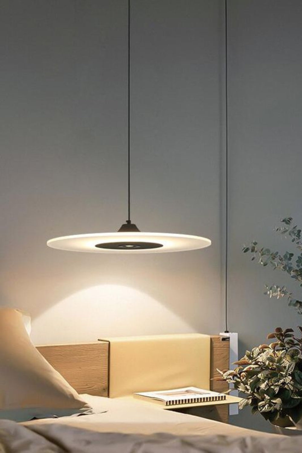 Minimalist Disc Pendant Light