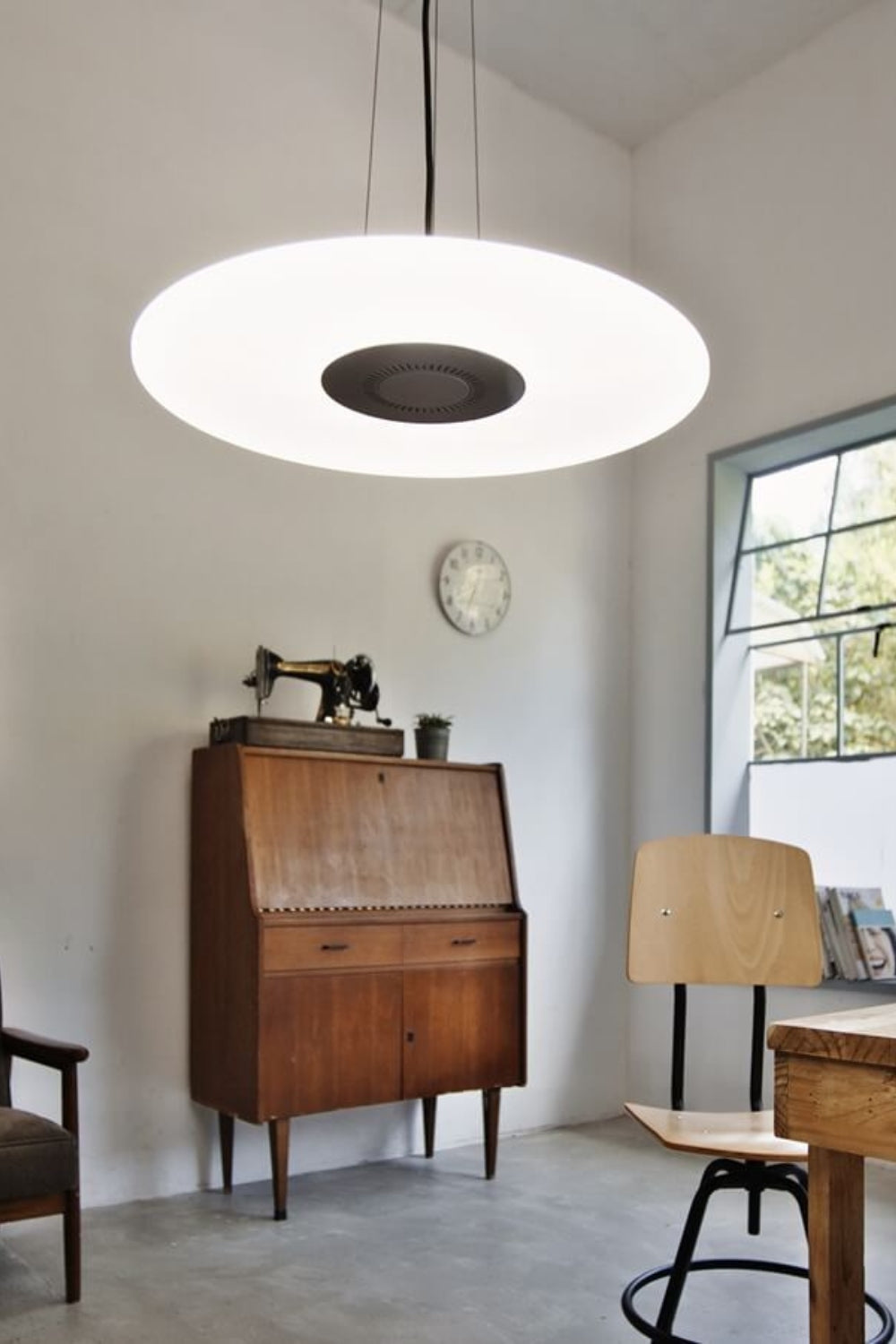 Minimalist Disc Pendant Light