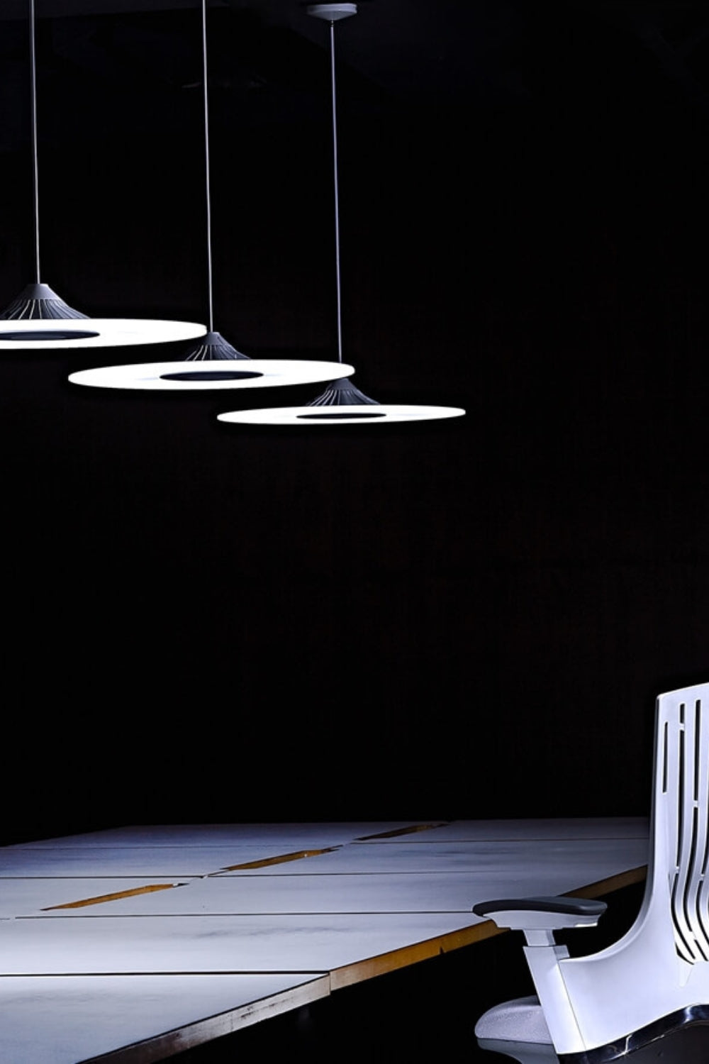 Minimalist Disc Pendant Light
