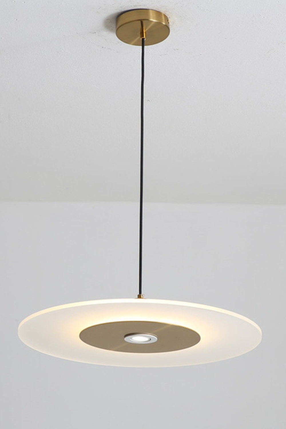 Minimalist Disc Pendant Light