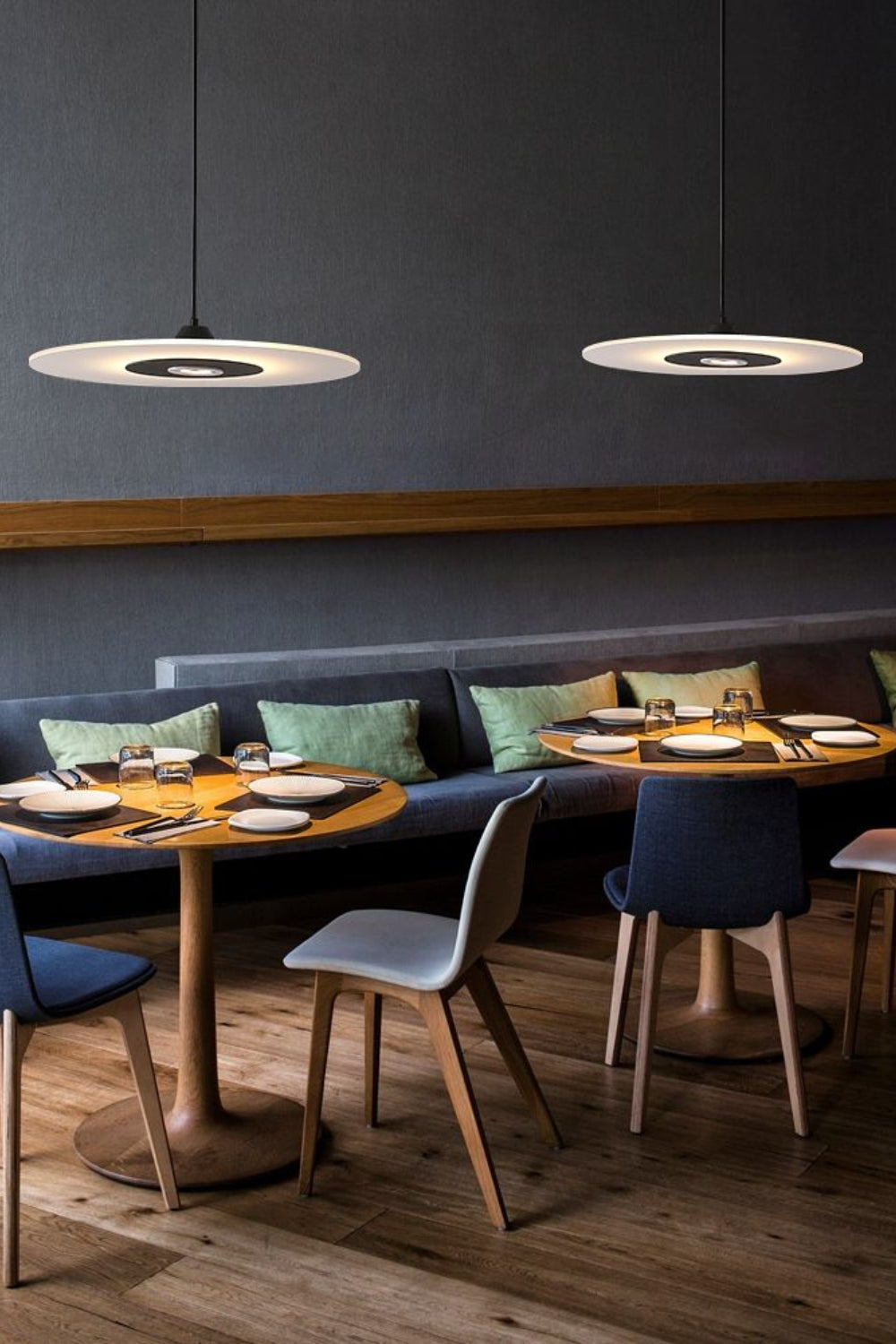 Minimalist Disc Pendant Light