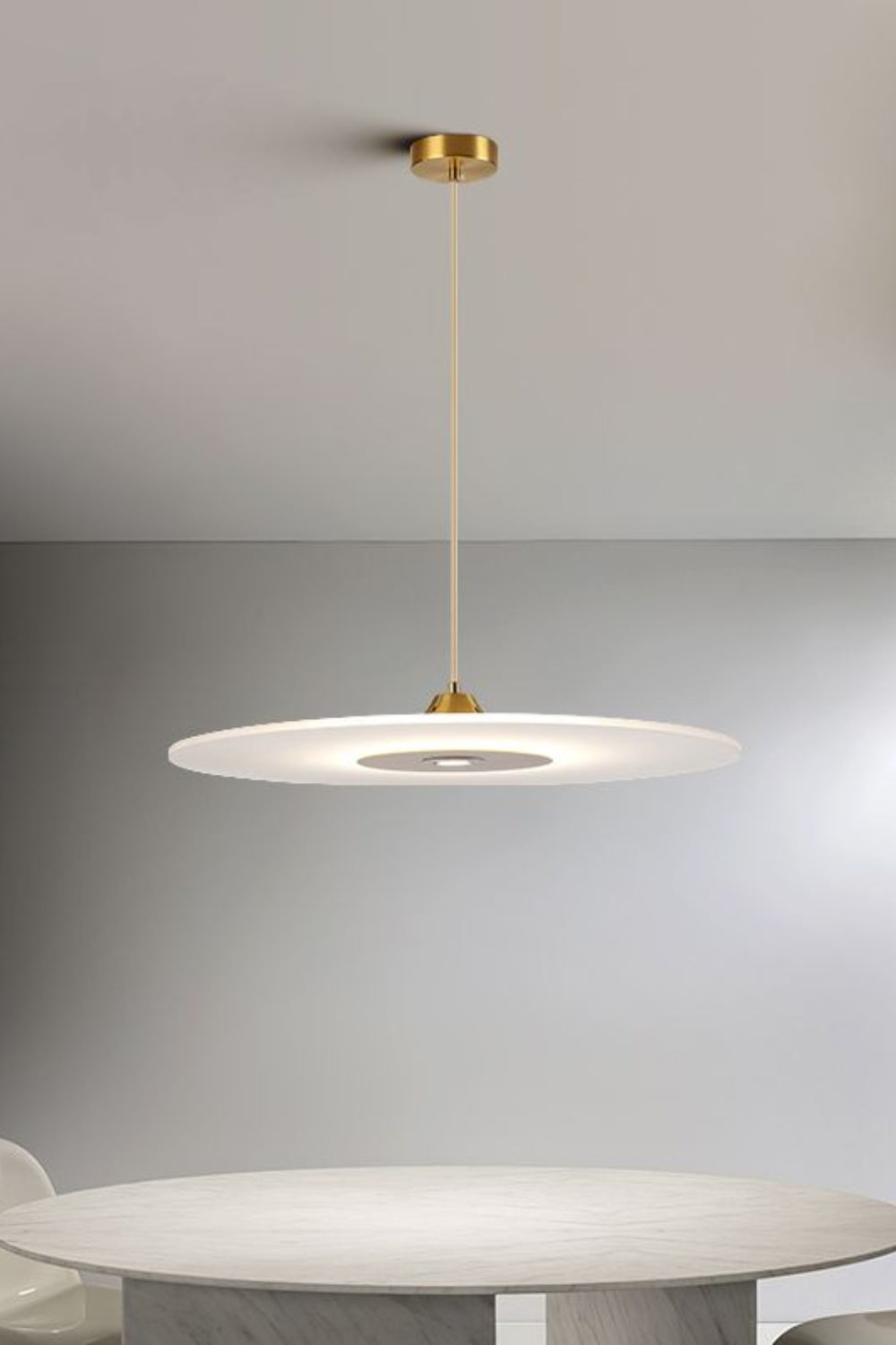 Minimalist Disc Pendant Light