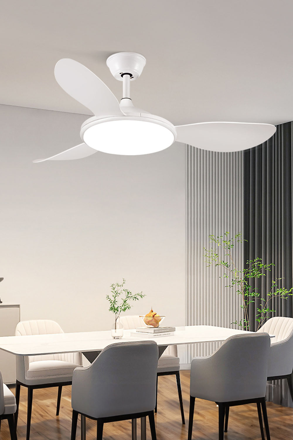Modern Wooden Ceiling Fan Light