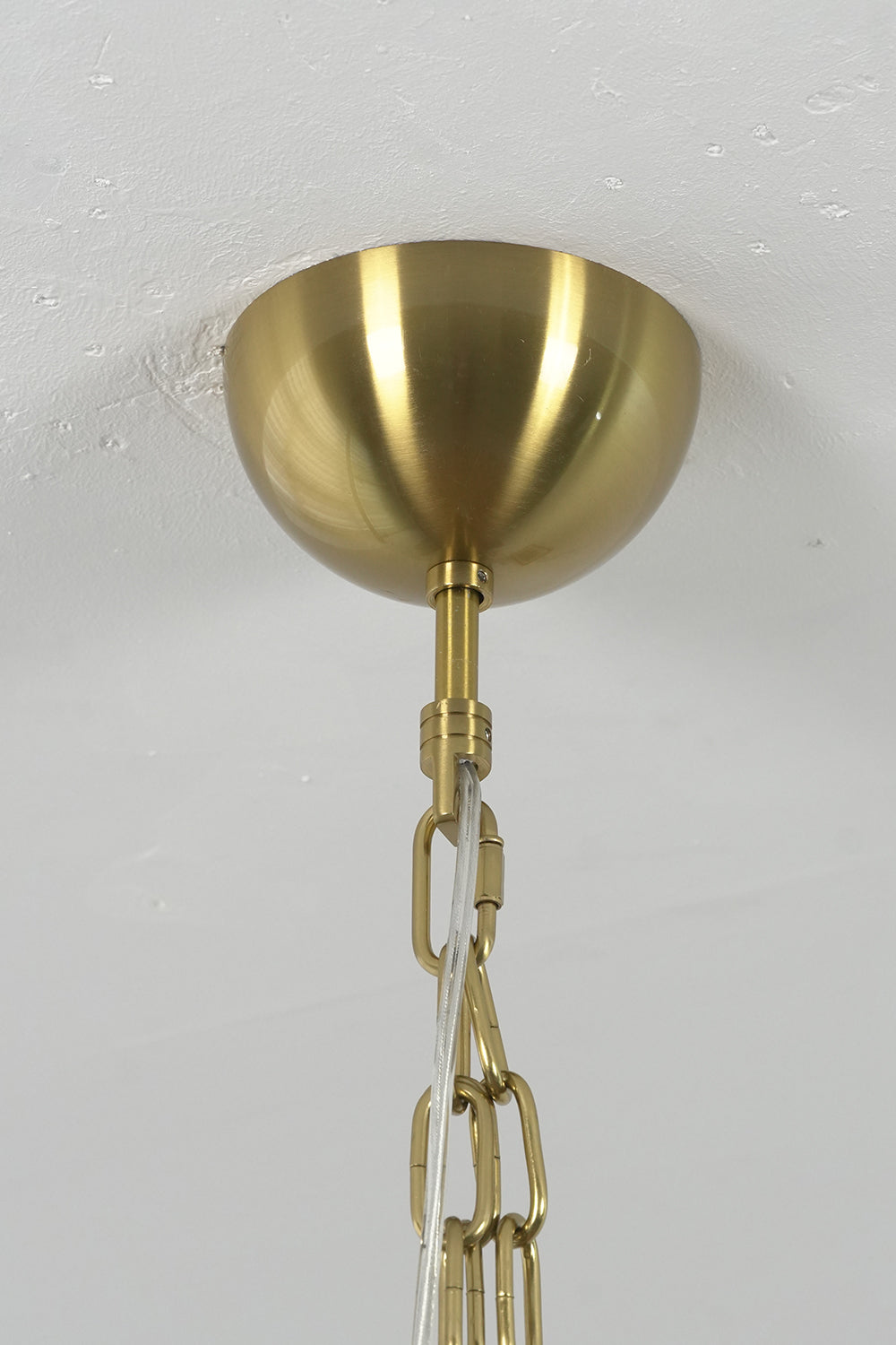 Molten Amber Glass Chandelier