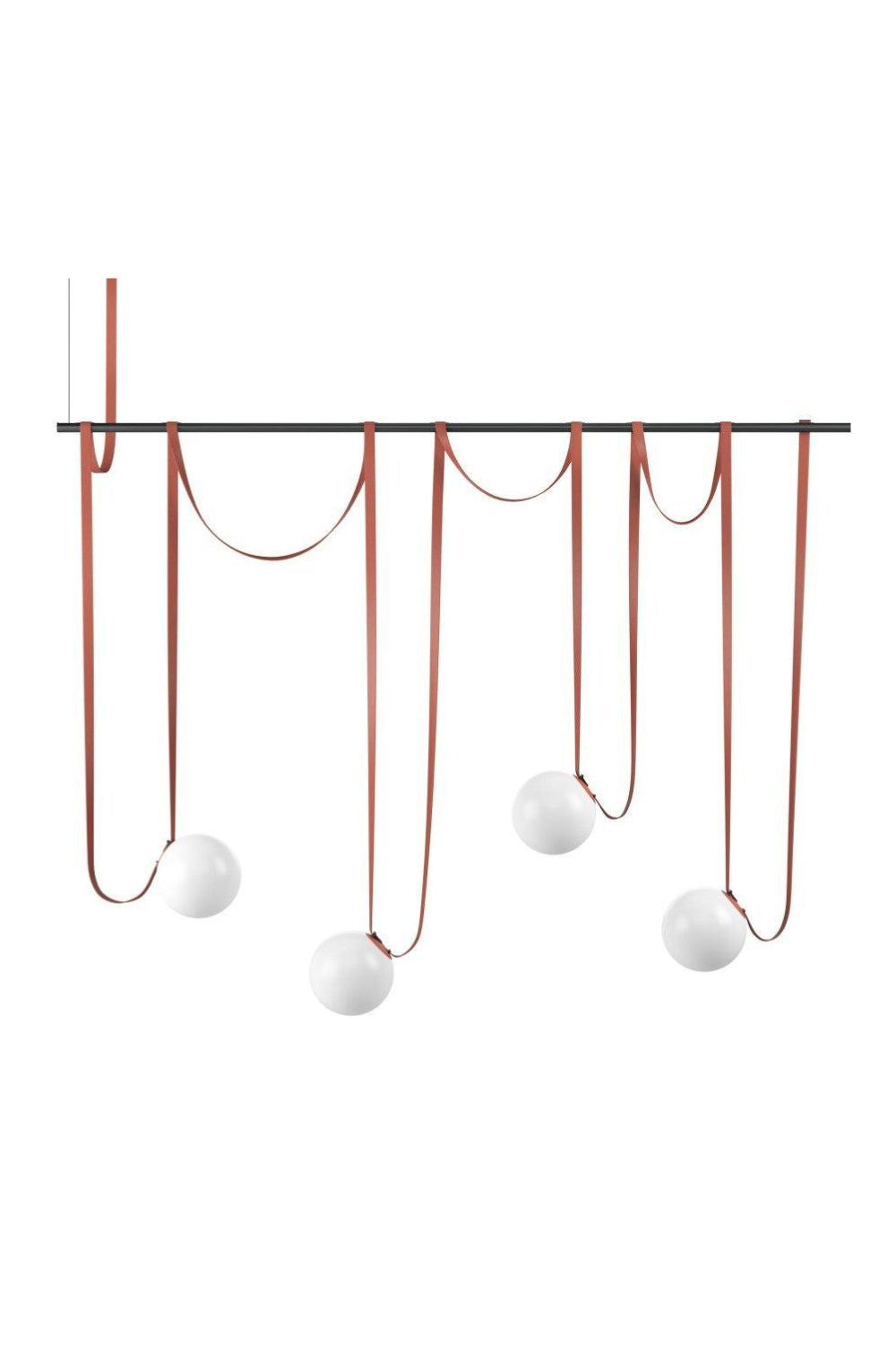 Multiple Belt Art Pendant Light