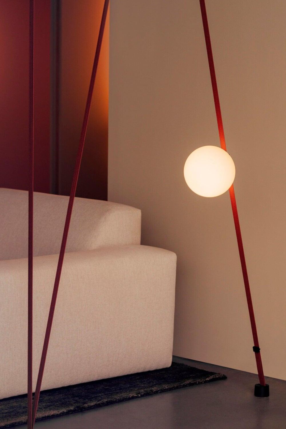 Multiple Belt Art Pendant Light