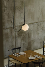 Multiple Belt Art Pendant Light