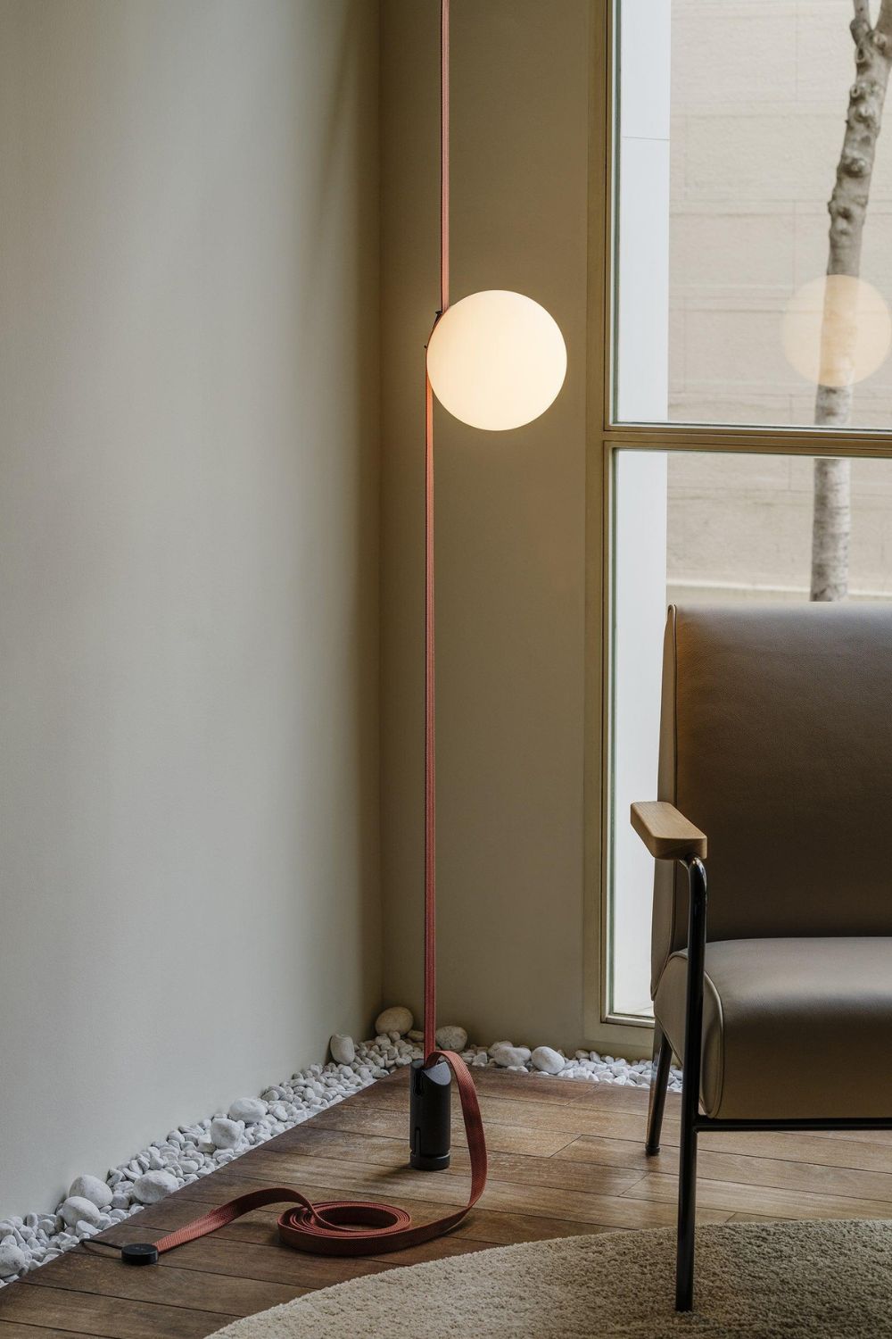 Multiple Belt Art Pendant Light