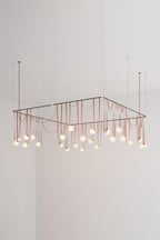 Multiple Belt Art Pendant Light