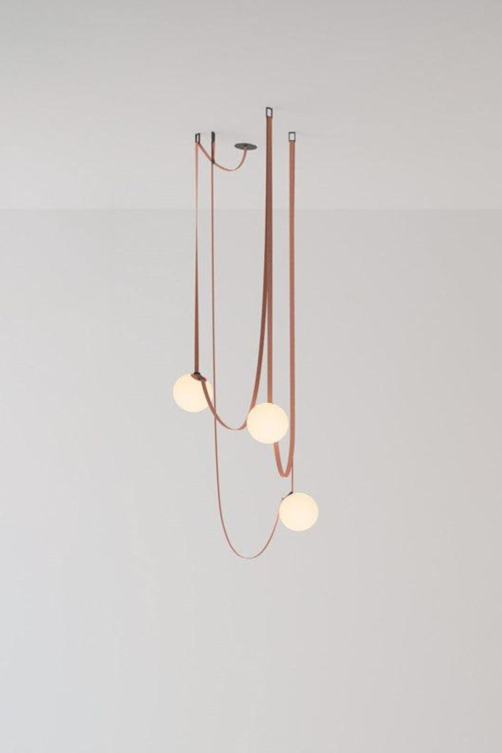 Multiple Belt Art Pendant Light