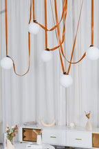 Multiple Belt Art Pendant Light