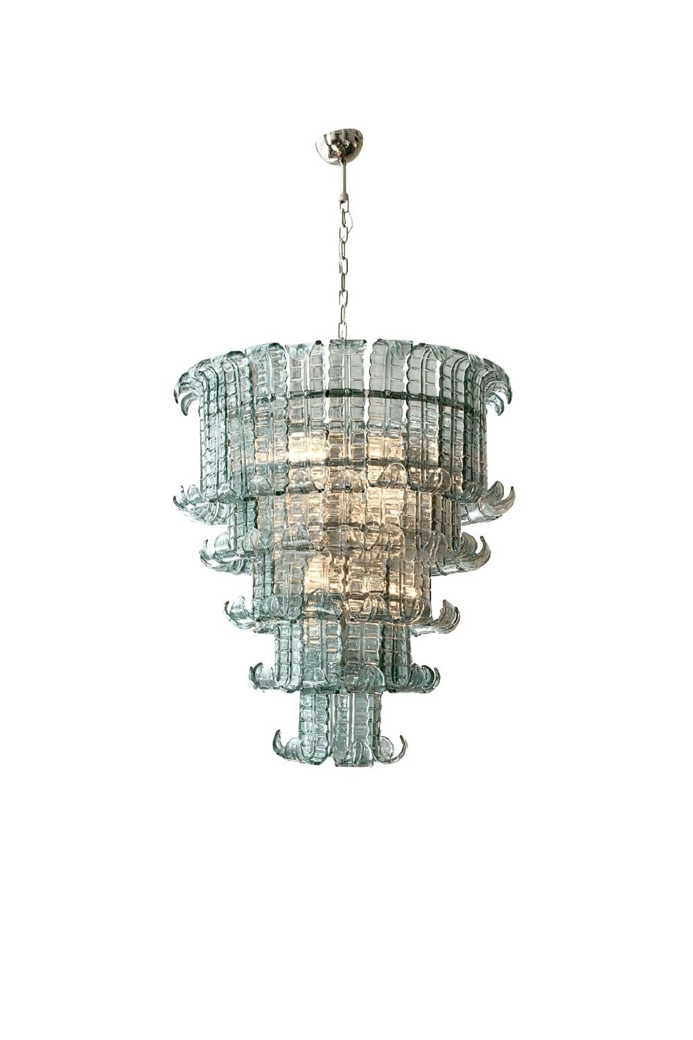 Art Palm Leaf Chandelier