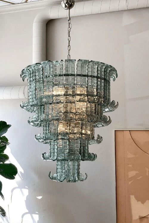 Art Palm Leaf Chandelier