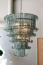 Art Palm Leaf Chandelier