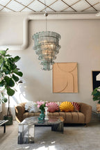 Art Palm Leaf Chandelier