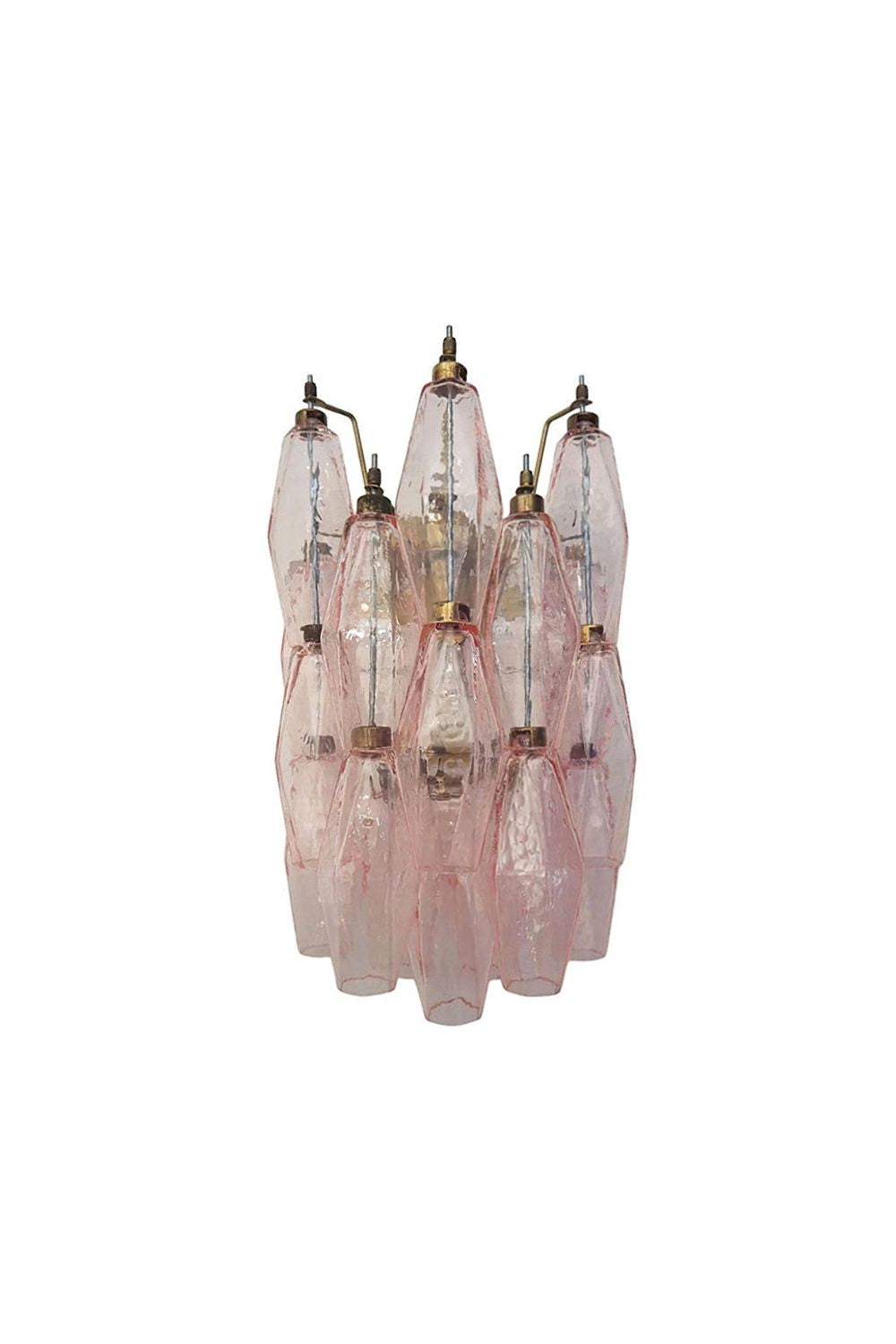 Vintage Art Poliedri Pink Wall Lamp
