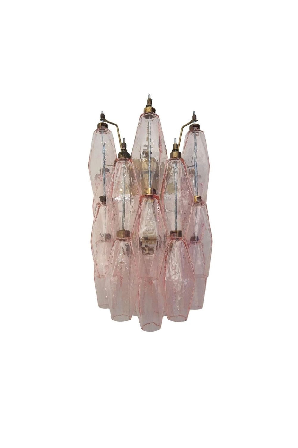 Vintage Art Poliedri Pink Wall Lamp