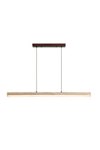 Natural Travertine Linear Dining Pendant Lamp