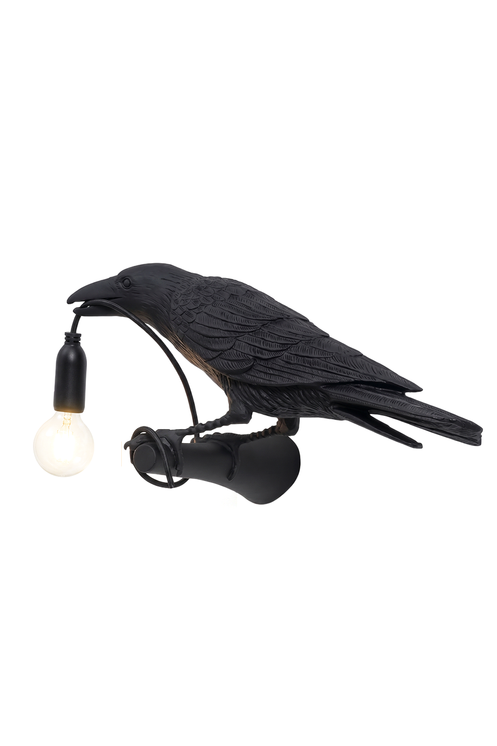 Obsidian Messenger Resin Wall Lamp