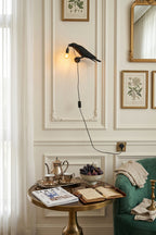 Obsidian Messenger Resin Wall Lamp