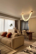 Pearl Necklace Chandelier