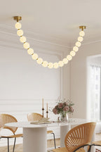 Pearl Necklace Chandelier