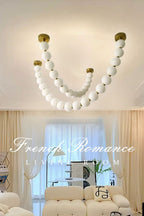 Pearl Necklace Chandelier