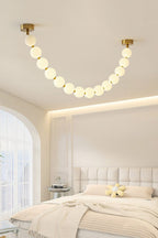 Pearl Necklace Chandelier
