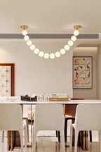 Pearl Necklace Chandelier