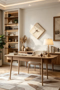 Petra Compass Travertine Backlit Wall Lamp