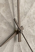 Petra Compass Travertine Backlit Wall Lamp