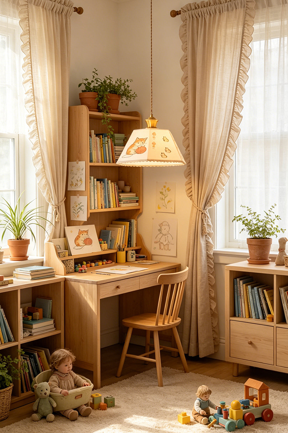 Playful Vignette Pendant Light