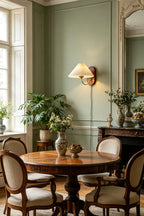 Pleated Fabric Wall Lamp