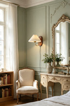 Pleated Fabric Wall Lamp