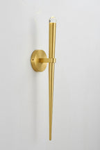 Pure copper torch wall lamp