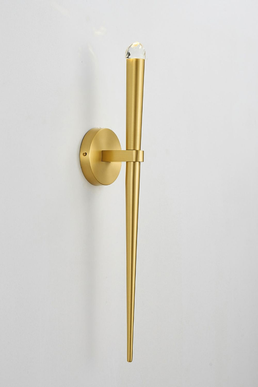 Pure copper torch wall lamp