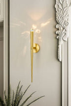 Pure copper torch wall lamp