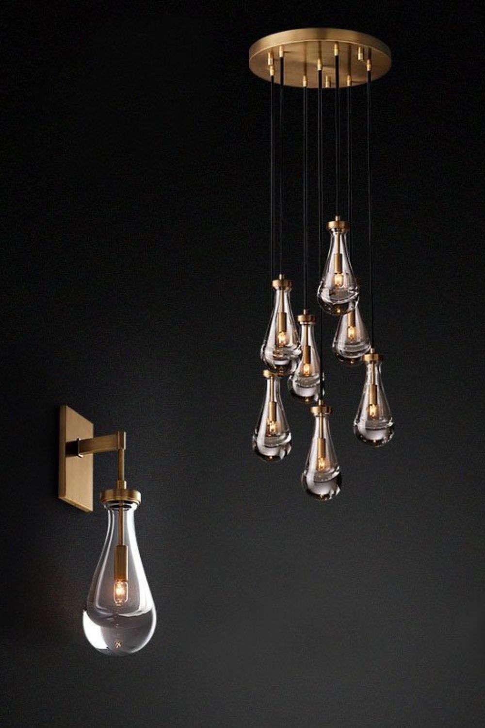 Rain Sconce Wall Light