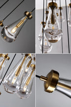 Raindrop Linear Chandelier