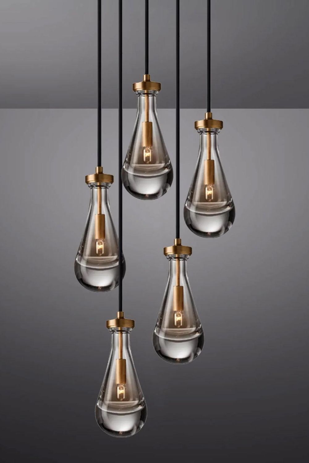 Raindrop Linear Chandelier