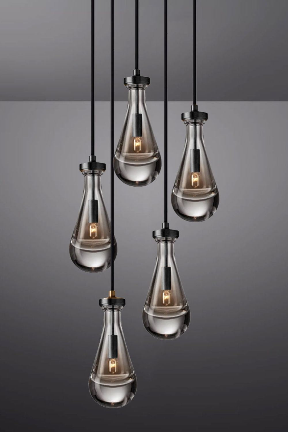 Raindrop Linear Chandelier